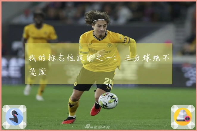 我的标志性技能之一：三分球绝不荒废